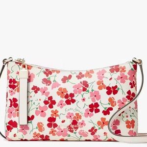 Kate Spade Floral Crossbody Bag - Pink and Red NWT $259 retail